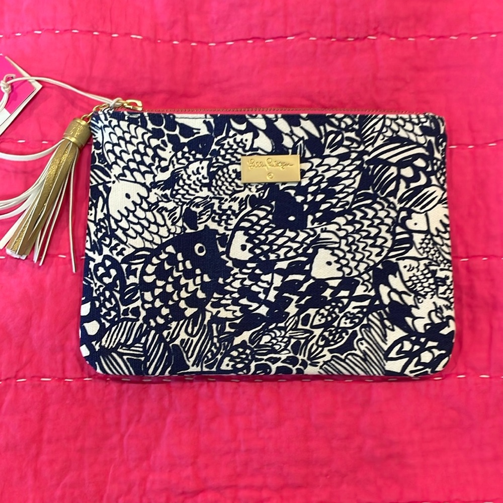 Lilly Pulitzer by Target clutch/zippered pouch